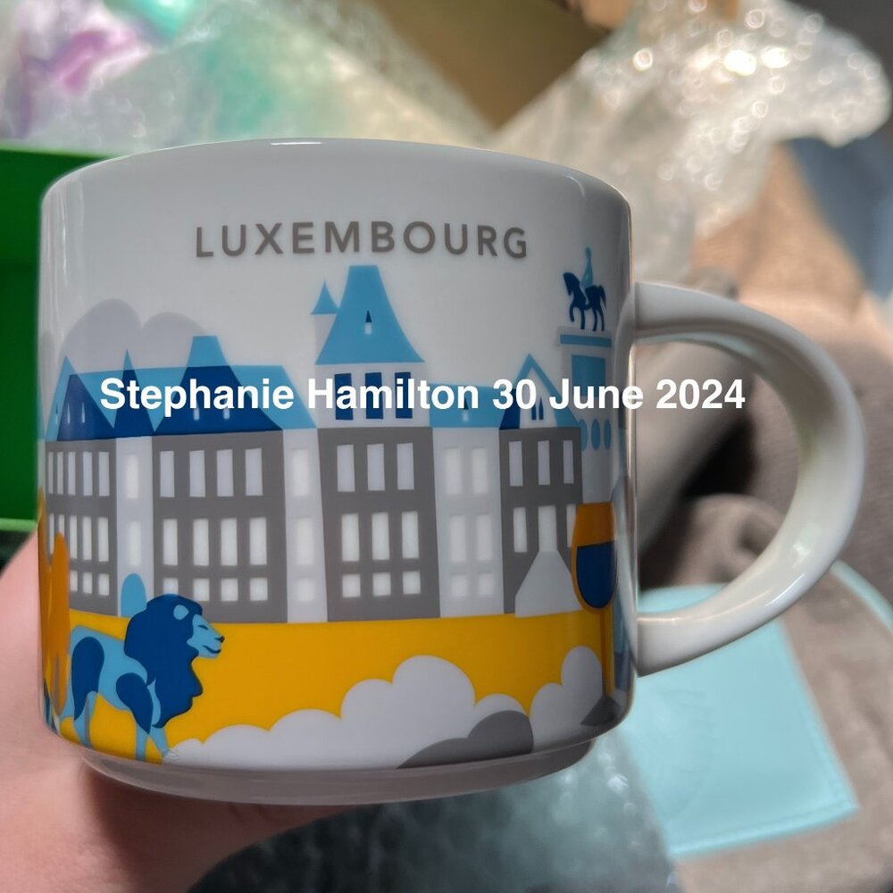 Luxembourg Starbucks Mug